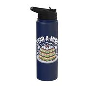 Fear-A-Misu Ghostly Treat Vibes de Halloween Stainless Steel Insulated Water Bottle