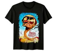 Fear and Loathing in Las Vegas (1998) Movie Poster Inspired T-Shirt Retro tee Black 3XL