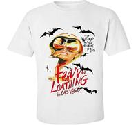Fear and Loathing in Las Vegas Graphic Short Sleeve Men T Shirt White M
