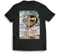 Fear and Loathing In Las Vegas Unisex 100% Cotton Short-Sleeve T-Shirts Black L