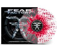 Fear Factory - Aggression Continuum - Crystal Clear Red Splatter [Vinyl LP] [VINYL] [Vinilo]