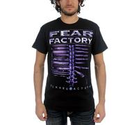 Fear Factory - Camiseta - para Hombre, Negro, Large