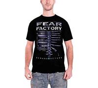 Fear Factory Demanfacture - Camiseta para hombre, Negro, 3XL