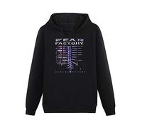 Fear Factory Demanufacture Rock Metal Hoodies Long Sleeve Pullover Loose Hoody Sweatershirt L