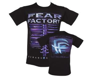 Fear Factory - T-Shirt (Uomo Black -XX) Fear Factory - Demanufacture