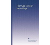 Fear God in your own village