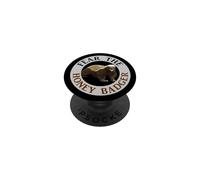 Fear Honey Badger Funny Crazy Animal Fun Graphic PopSockets PopGrip Adhesivo