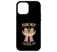 Fear Not I Am with You - Verso bíblico Cristiano Isaías Carcasa para iPhone 12 Pro MAX