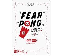 Fear Pong - Juego de fiesta para adultos de Cut | Famoso juego de pong extremo con desafíos salvajes | A partir de 21 años | 2-8 jugadores | 30 minutos.