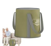 Fear Soft - Bath Pie plegable portátil con mango, ideal para y cuidado de pies | Tensión de comentarios con bañera para el pie de altura para camping de viaje en casa bañera d