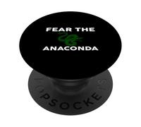 Fear The Anaconda, Camiseta PopSockets PopGrip Adhesivo