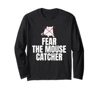 Fear The Mouse Catcher exterminador Manga Larga