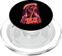 Fear The Reaper - Flaming Grim Reaper Goth PopSockets PopGrip para MagSafe