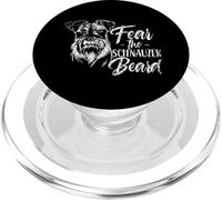 Fear The Schnauzer Beard Pet Dog Schnauzers PopSockets PopGrip para MagSafe