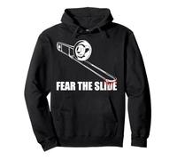Fear The Slide - Trombón trombón Sudadera con Capucha
