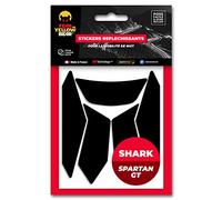 Fear The Yellow Bear Easy Replica Shark Spartan GT, Kit 5 pegatinas reflectantes REPOSICIONABLES, para casco de motocicleta, 3M Technology (1)…