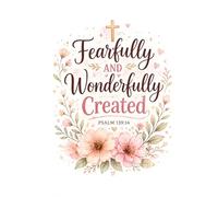 Fearfully and Wonderfully Created: A Christian Journal for Women | Psalm 139:14 Faith Notebook (Grace & Growth Collection)