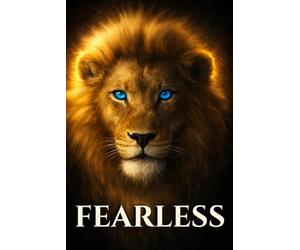 Fearless: Lion Notebook for Strong Minds, Confidence & Personal Growth: Dark Aesthetic Journal for Courage, Discipline and Inner Strength