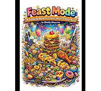 Feast Mode: A Coloring Book of Chaotic Meals & Mega-Bites