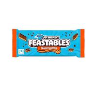 Feastables MrBeast Chocolate Bars/Barras de chocolate (10 x 60 g) - El regalo de chocolate para la verdadera bestia (Deez Nutz/Peanut Butter)