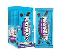 Feastables MrBeast Chocolate Bars/Barras de chocolate (10 x 60 g) - El regalo de chocolate para la verdadera bestia (Original Chocolate)