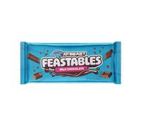 Feastables MrBeast Chocolate Bars/Barras de chocolate (10 x 60 g) - El regalo de chocolate para la verdadera bestia (Milk Chocolate)