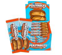 Feastables MrBeast Peanut Butter Cups - Chocolate con leche y relleno de crema de cacahuete - Caja de 24 unidades - Ideal como regalo (24 x 40 g)
