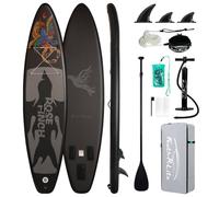 FEATH-R-LITE Tabla de Paddle Surf Inflable Multifuncional con Bomba Manual, Mochila Sup, Correa, Remo Ajustable, para Adultos de Todos los Niveles de Habilidad