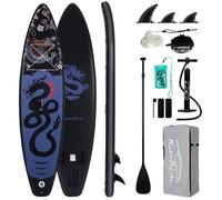 Feath-R-Lite Tablas de remo inflables multifuncionales con bomba de mano, mochila sup, correa, pala ajustable, para adultos y jóvenes de todos los niveles de habilidad