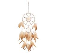 Feather Dream Catcher, Bedroom Dream Catcher Pendant, Handmade Dreamcatchers For Bedroom, Moon Star Dreamcatcher, Shell Round Dreamcatcher, Wall Hangable Dream Catcher, Bohemian Bedroom Decor