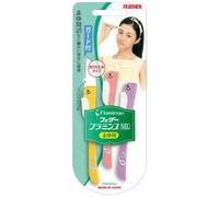 FEATHER - Flamingo Razor ML For Eyebrows With Guard 3 pcs