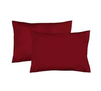 FEATHER & STITCH NEW YORK Fundas de Almohada 100% algodón, tamaño King, Fundas de Almohada ultrasuaves de 300 Hilos con Cierre de sobre, Resistente a Las Arrugas, a la decoloración y a Las Manchas,