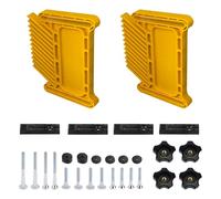 Featherboard - Mesa de serrado de tabla de plumas, tablas de enrutador para carpintería, tablero de madera, bloque de empuje amarillo