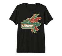 Feathered Serpent Aztec Quetzalcoatl Mexicans Mythology Camiseta Premium