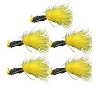 Featherhook - Colección de señuelos de pesca con opciones de peso que soportan ShFor permiten tácticas de profundidad y agua profunda (5 unidades B)