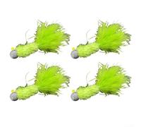 Featherhook - Colección de señuelos de pesca con opciones de peso que soportan ShFor permiten tácticas de profundidad y agua profunda (4 piezas F)