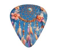 Feathers Dream Catcher - Juego de regalo de púas de guitarra suaves y duraderas para guitarra acústica, eléctrica y bajo, regalo perfecto para amantes de la guitarra y músicos