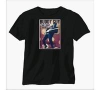 Featuring Blues Legend Buddy Guy On Unisex 100% Cotton Short-Sleeve T-Shirts Black XXXL