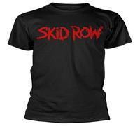 FeawlI Skid Row - Camiseta para hombre, Negro , XL