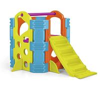 FEBER Activity Park Centro de Actividades con Tobogán | Escaleras, Colores Luminosos y Resistentes a la Luz, Fácil Montaje, Niños de 3 a 7 años, Famosa (800009597)