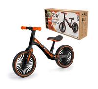 FEBER - Balance Bike, Bicicleta sin Pedales Deportiva, Estructura Ultraligera, Potencia la Coordinación y el Equilibrio, Empuñaduras de Goma con Sillín Ergonómico Ajustable, +2 años, Famosa (FED42000)