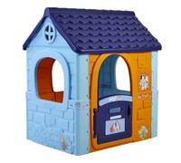 FEBER - Bluey Fantasy House, casita Infantil de Juegos con Puerta abatible, para Jugar al Aire Libre o en casa, casa Resistente y de facil Montaje, para niños de 2 a 6 años, Famosa (FEU11000)