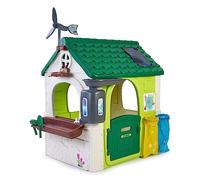 FEBER - Casa Eco House,Casita de Jardín Educativa con Juegos Ecológicos, Jardín Urbann, Papeleras, un Molino, Niños y Niñas Amantes de la Naturaleza, +2 años, Famosa (FEH16000), Versión Actual