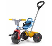 FEBER - EVO Trike 3x1, Triciclo para Niños con Estructura Metálica y Cinturón de Seguridad, Se Convierte en Silla de Empuje, Triciclo y Chopper con Pedales, 1 a 3 Años, Famosa (800010943)