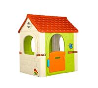 FEBER Fantasy House Casita Infantil de Juegos | Puerta Abatible, Para Jugar al Aire Libre o en Casa, Resistente y de Fácil Montaje, Niños de 2 a 6 Años, Famosa (FEH17000)