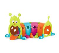 FEBER - Febergus, Tunel de Juego Infantil Deportivo, para Interior y jardín, con 4 módulos de Colores ampliables, Juguete de Exterior para niños y niñas +3 años, Famosa (FEU12000), Versión Actual