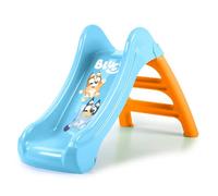 FEBER - First Slide Bluey, tobogán Infantil de tamaño pequeño, con Apertura para Manguera para Convertirse en tobogán de Agua, para niños y niñas a Partir de 1 año, Famosa (FEU10000)