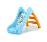 FEBER - First Slide Bluey, tobogán Infantil de tamaño pequeño, con Apertura para Manguera para Convertirse en tobogán de Agua, para niños y niñas a Partir de 1 año, Famosa (FEU10000)