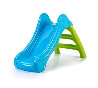 FEBER - First Slide, tobogán Infantil de tamaño pequeño y Colorido, 2 en 1, con Apertura para Manguera para Convertirse en tobogán de Agua, para niños y niñas a Partir de 1 año, Famosa (FEB04000)