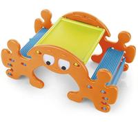 FEBER - Mesa de Picnic con Fantasmas, Balancín Convertible en Mesa de Picnic, Fácil Montaje, Capacidad para 4 Niños, Sin Accesorios, para Niños y Niñas a Partir de 1 año, Famosa (800010242)